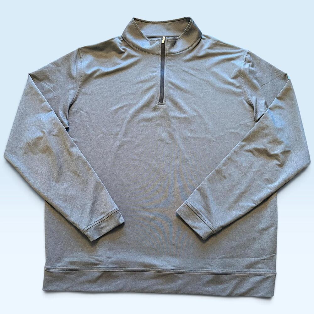 Peter Millar Pullover Womens XL Blue 1/4 Zip Long Sleeve Golf Performance Top